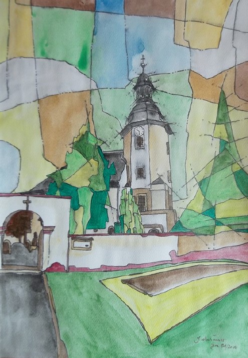 Frankenthal: offene Kirche mit Ausstellung