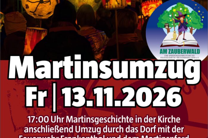 Martinsfest mit Laternenumzug in Frankenthal